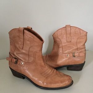 Franco Sarto Leather Boots